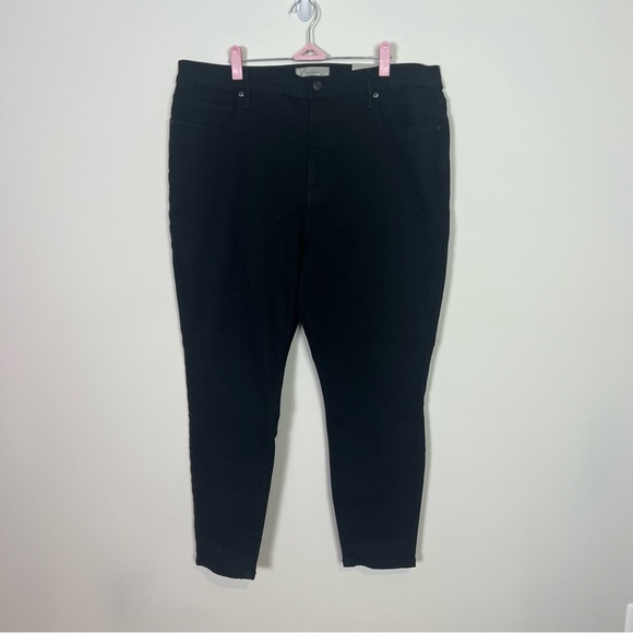 Everlane Denim - Everlane Authentic Stretch High-Rise Black Skinny Denim Jeans Women Size 35 New